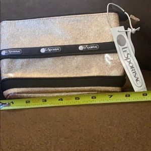 NWT LESPORTSAC cosmetic bag!